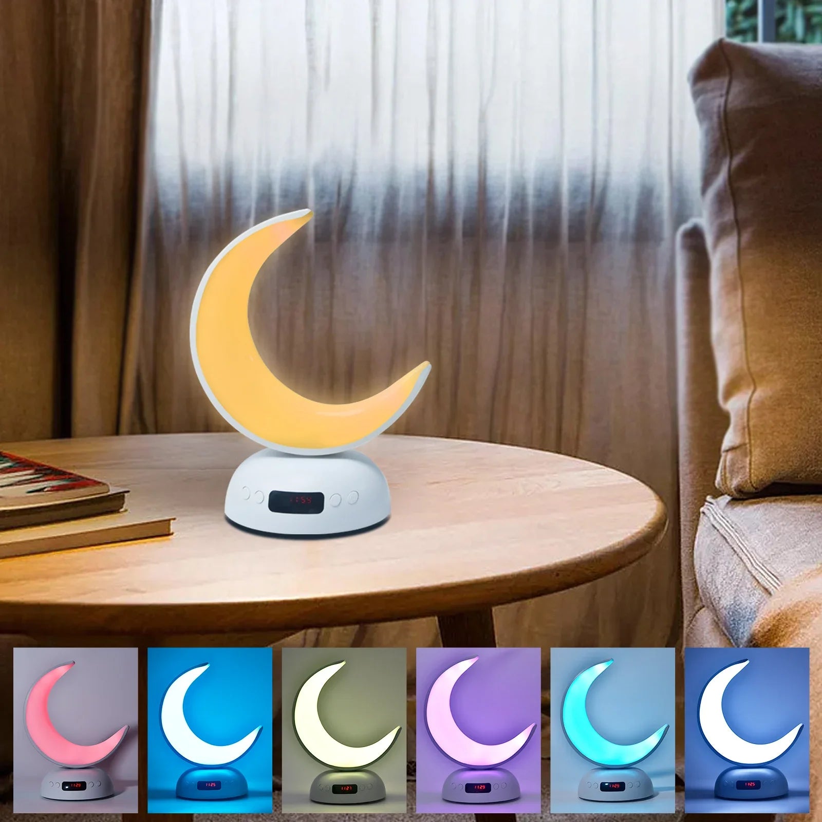 Quran Azan Clock Islam Muslim Arabic Koran Bright Bluetooth Speaker Portable Night Light Lamp Holy Wireless Ramadan Islamic Arab