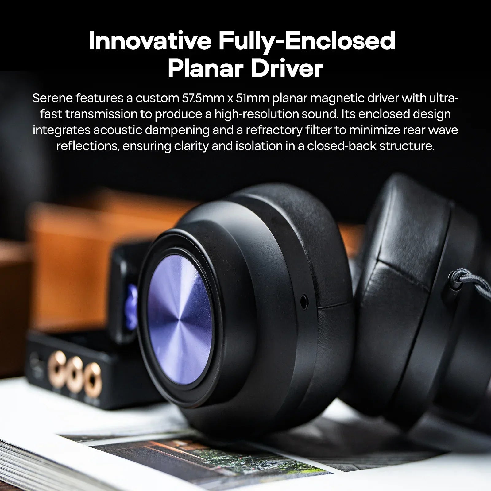 Planar Magnetic Closed-Back Headphones - Tidesmit Professional Audio Tidesmit