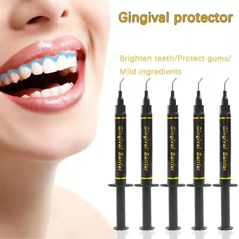 Gingival Barrier Gel for Professional Teeth Whitening - 5PCS Set Lip Care Tidesmit