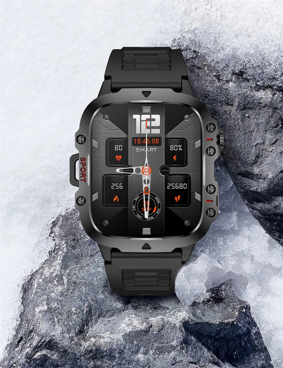 New Smart Watch For Men Women Bluetooth Call Heart Rate Sleep Monitoring 3ATM Waterproof Sport Smartwatch For Android IOS 2026