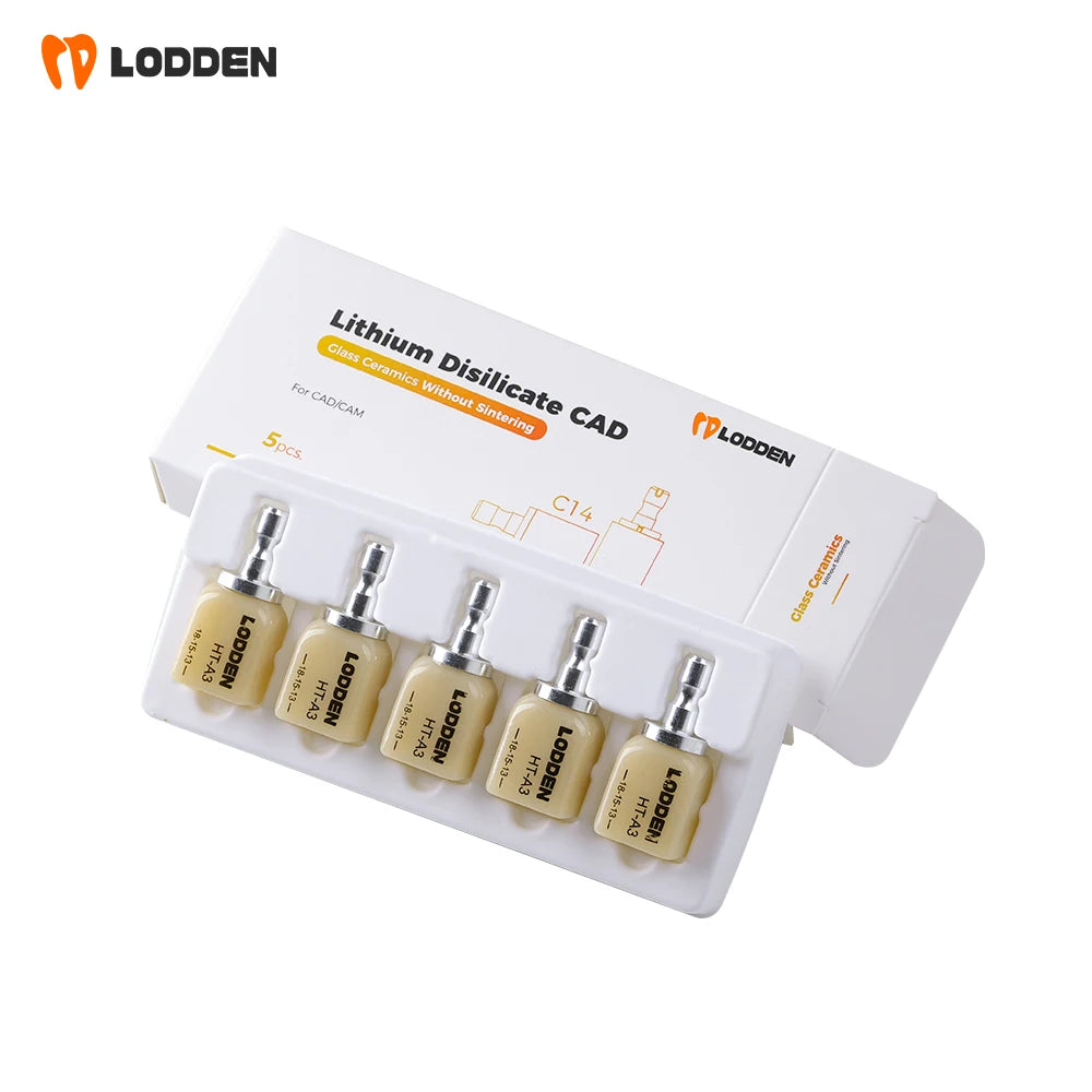 20PCS/4Boxes Lithium Disilicate Blocks Without Sintering Dental  Materials Instant Restoration Glass Ceramic for Wholesale