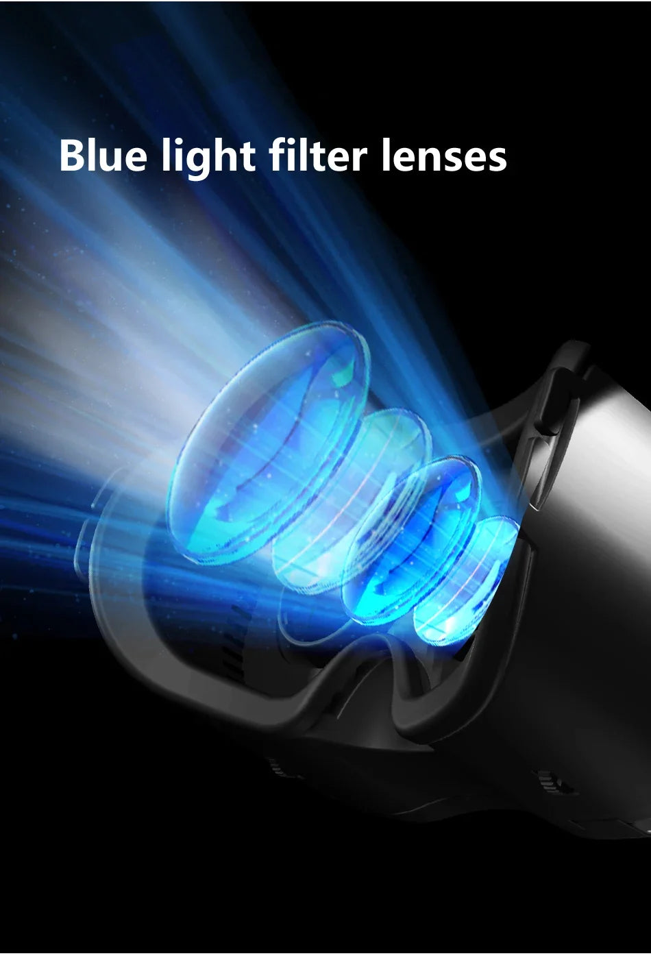 VR Headset for Smartphones | Immersive 3D Goggles for Augmented Reality Tidesmit