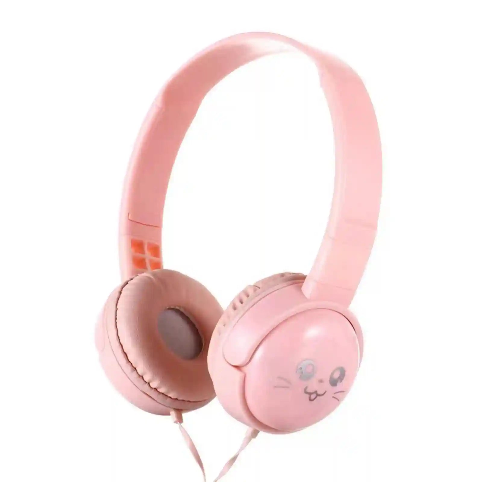 Wired Over-Ear Headphones for Kids with Mic, Adjustable Fit, Blue Tidesmit