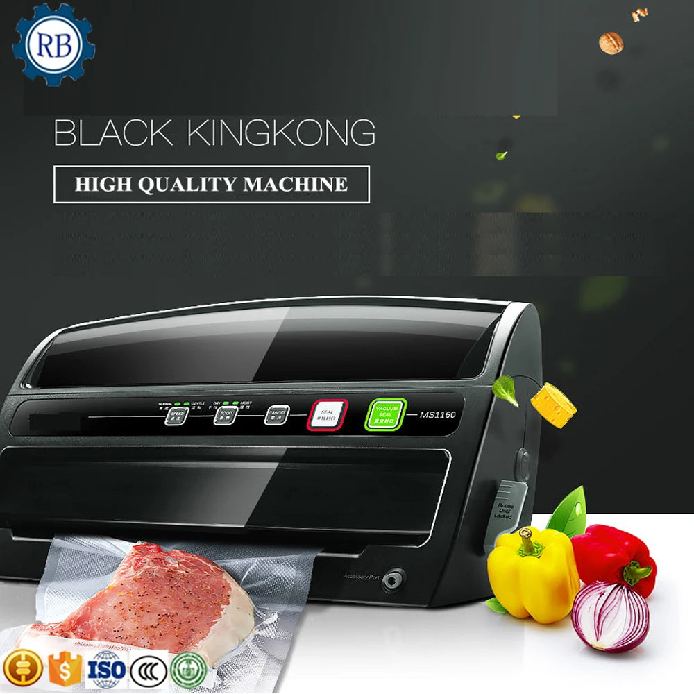 Food Saver Vacuum Sealer Machine Machine Home Use Food Beverage Factory Dedicated Food Vacuum Machine