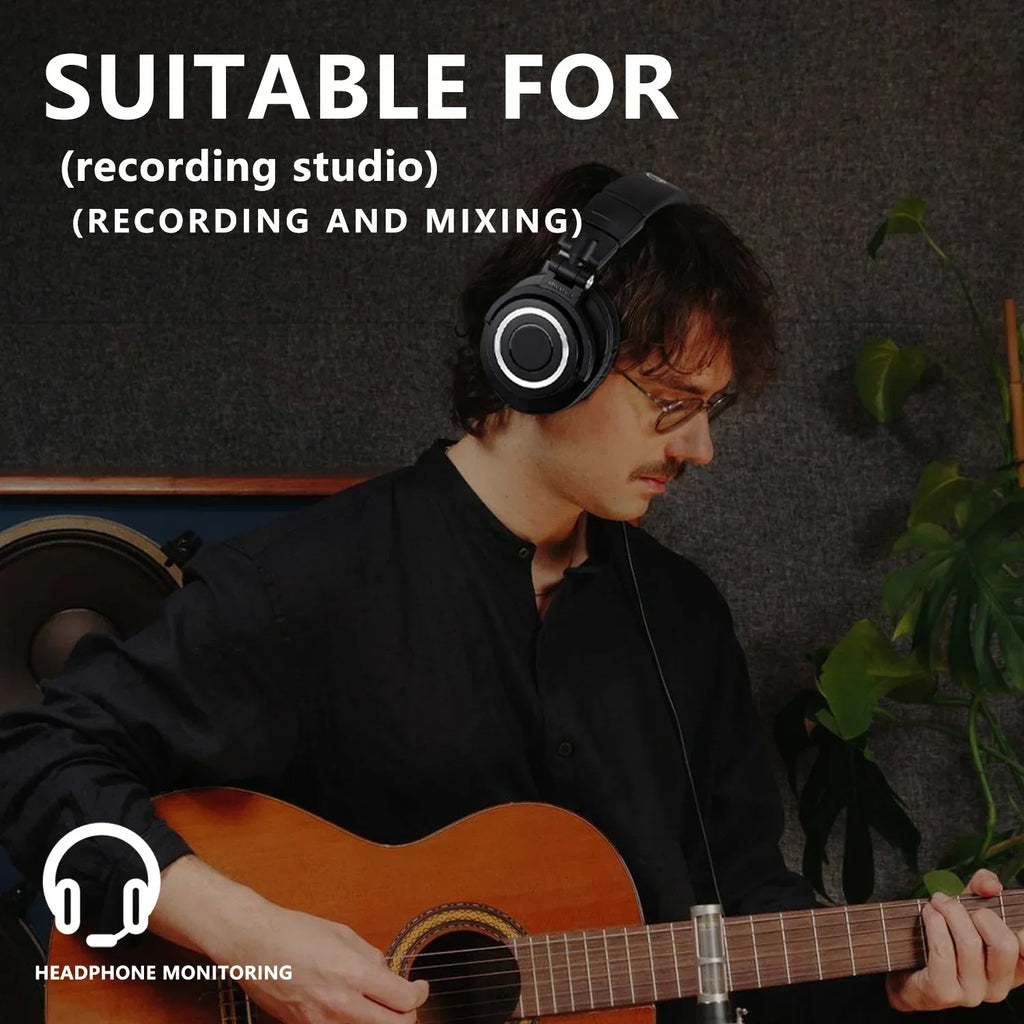 Studio Monitor Headphones with 45mm Drivers by Tidesmit Tidesmit