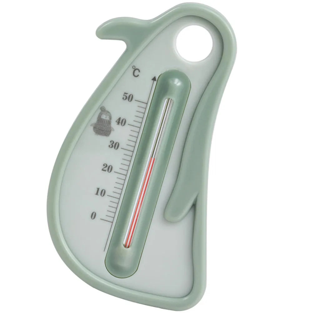 Bathtub Thermometer Baby Water Thermometer Penguin Shape Durable PP Material Safe Accurate Measurement for Bath Room Infant Use