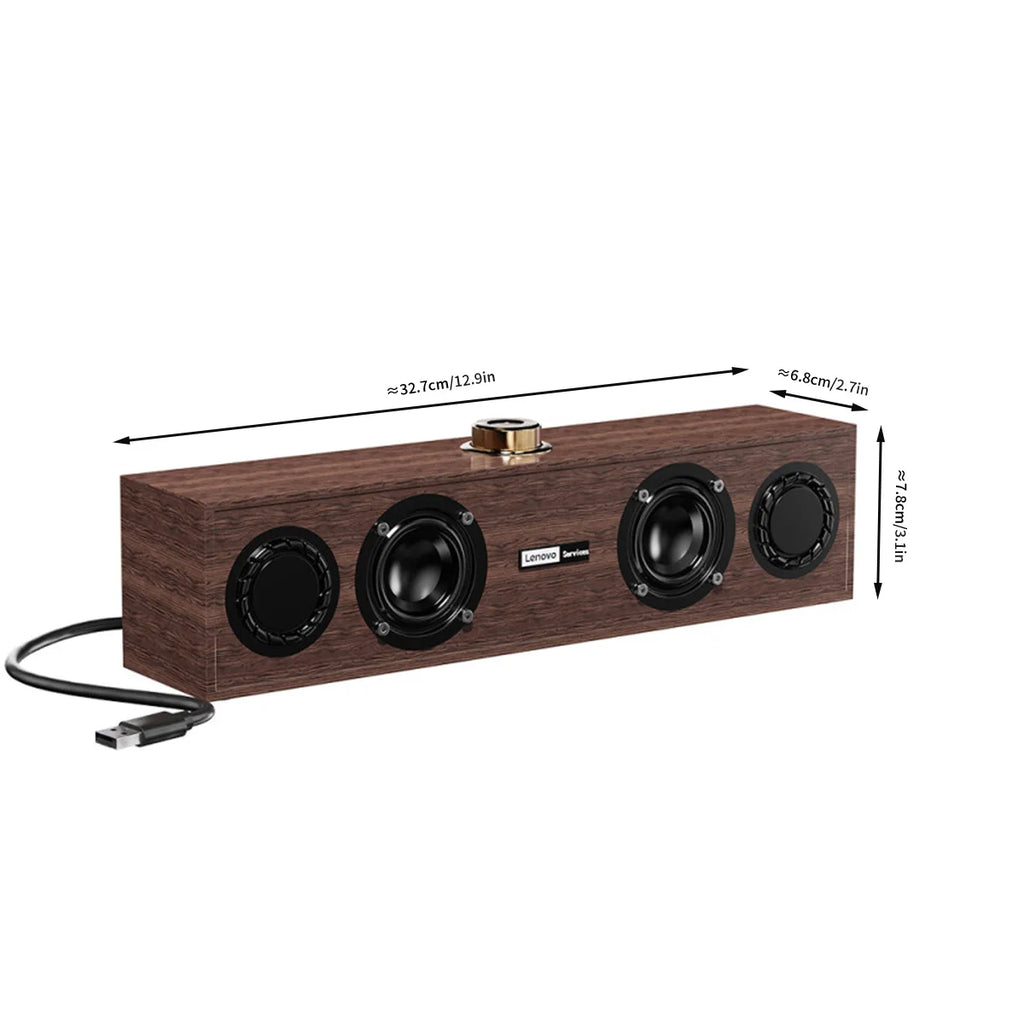 Portable Bluetooth Speaker: Retro Wireless Audio & 360 Sound (Khaki) Khaki Tidesmit