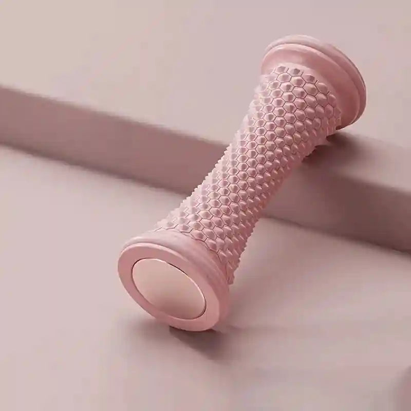 Foot Massager Roller for Plantar Fasciitis Relief | Ergonomic Manual Tool Massage Roller Pink Tidesmit
