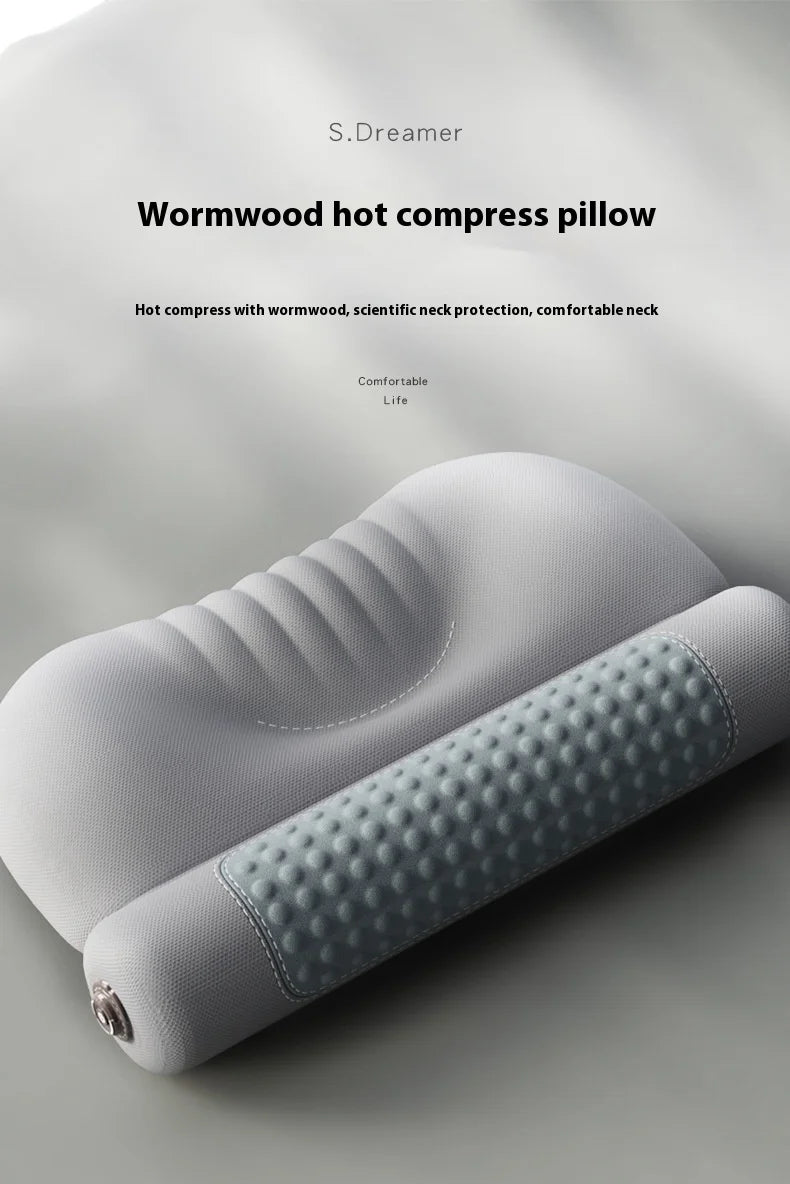 Wormwood Heating Cervical Pillow | Portable Electric Muscle Massager Massage Cushion Tidesmit