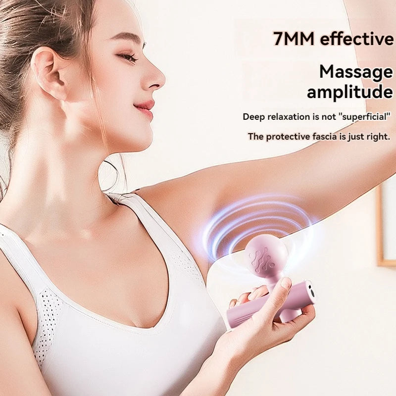 Mini Massage Gun for Deep Tissue Muscle Relief - USB Rechargeable Body Shaping Massage Equipment Tidesmit