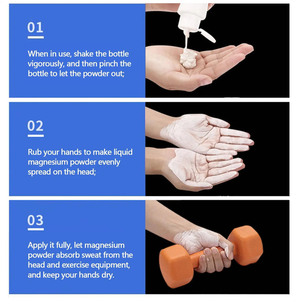 30ml/50ml/100ml Liquid Magnesium Powder YT-S Bottled Fitness Exercise Pull-up Liquid Magnesium Powder Climbing Anti-slip Powder