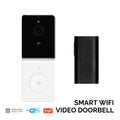 MOES Tuya 1080P Smart WiFi Video Doorbell Camera Wireless 2-Way Audio Intercom Night Vision with 64 GB SD Card，Home Security