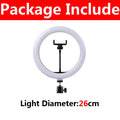 33cm Ring Light with Remote for Professional Content Creation 26cm Only Lamp Tidesmit