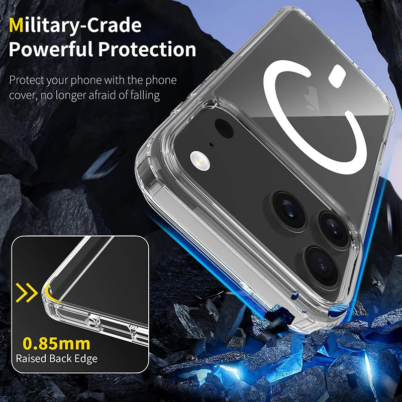 iPhone 17 Pro Max Magnetic MagSafe Case: Slim Military-Grade Protection Tidesmit