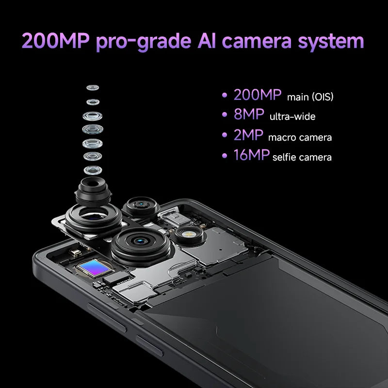 Xiaomi Redmi Note 14S Smartphone Global Version 120Hz 6.67" AMOLED Display MTK Helio G99 CPU 200MP Camera 67W Hyper Charge 5000m