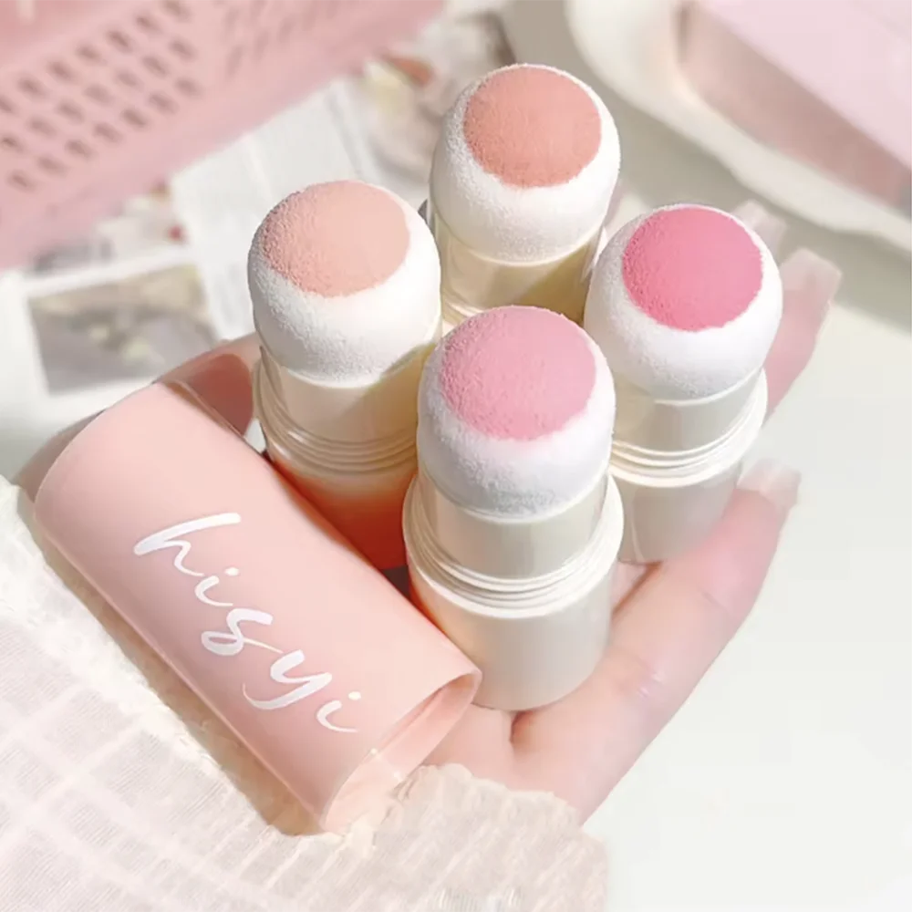 Tidesmit Cloud Soft Matte Blush Stick for natural brightening face makeup with a flawless skin tone finish