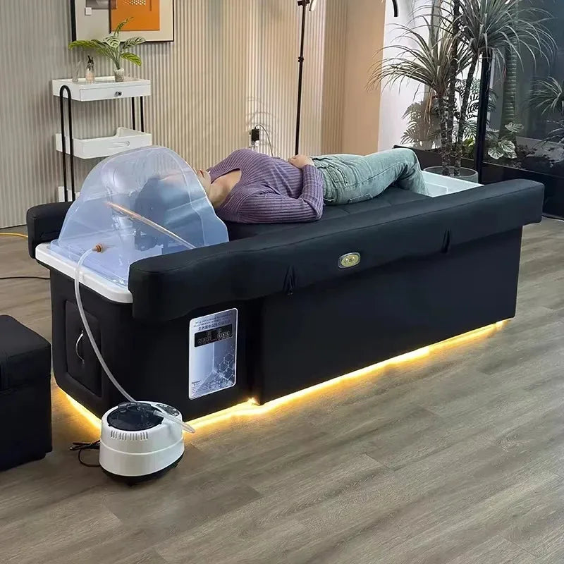 Professional Hair Washing Bed with Electric Head Spa Massage Chair Massage Chairs Tidesmit