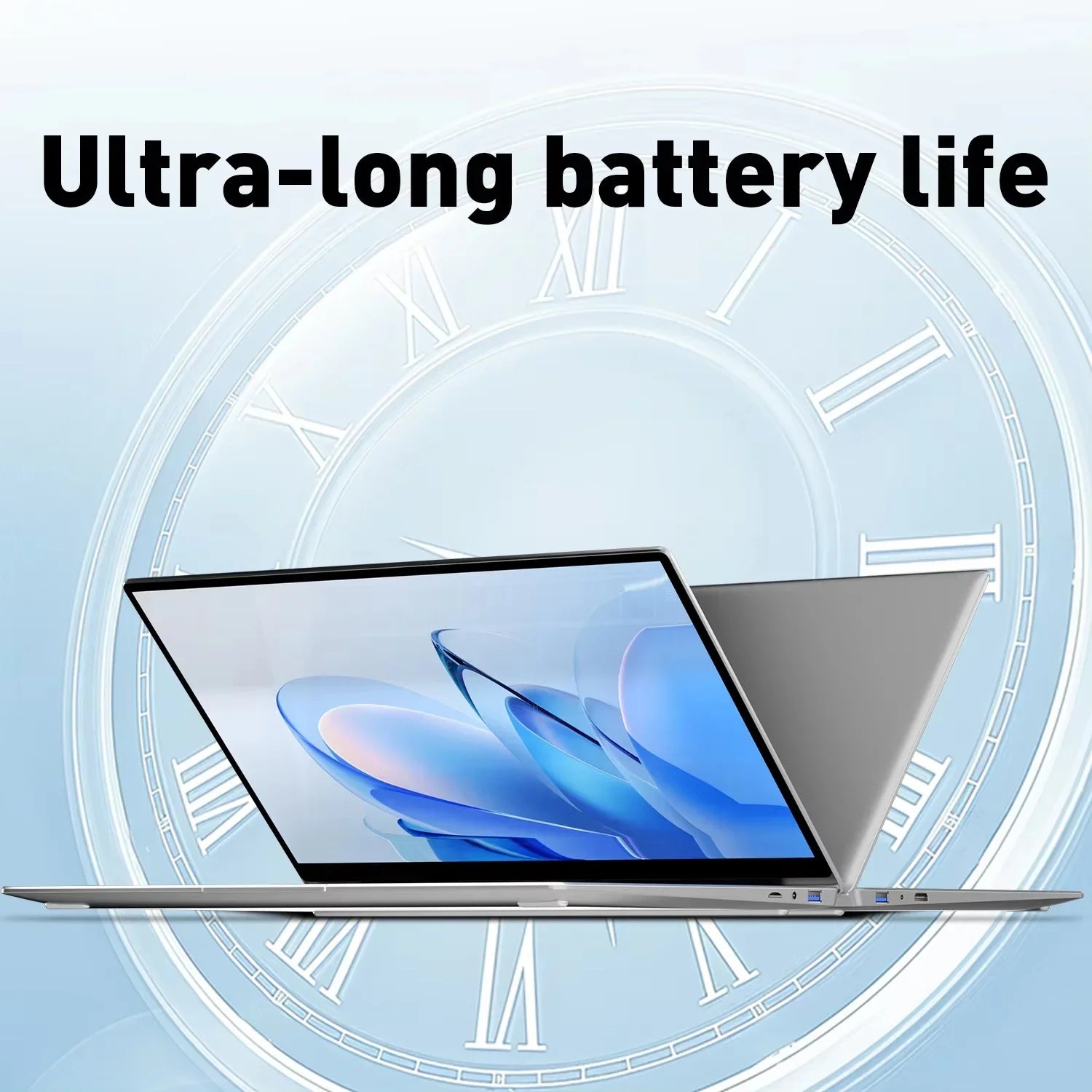 Practical 14.1 Inch Laptop Intel 4405U,120Hz Ultra-Clear IPS,32GB RAM 2TB SSD,5000mAh Backlit Keyboard