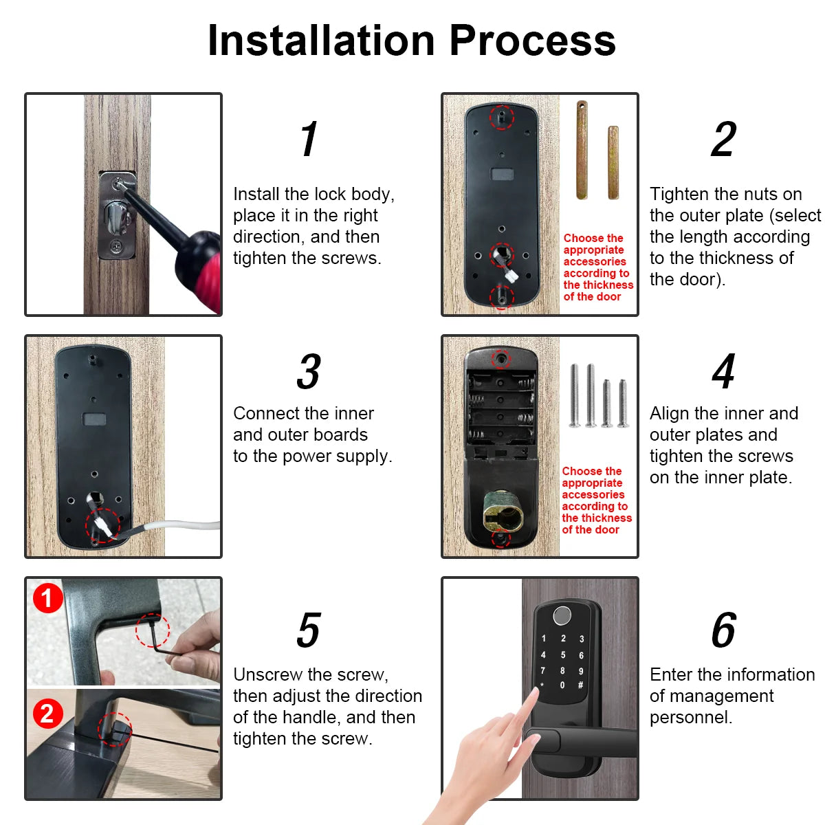Wifi Smart Door Lock With APP/ Biometric Fingerprint / Password /Smart Card /Key Unlock/ USB Emergency Charger Electronic Lock
