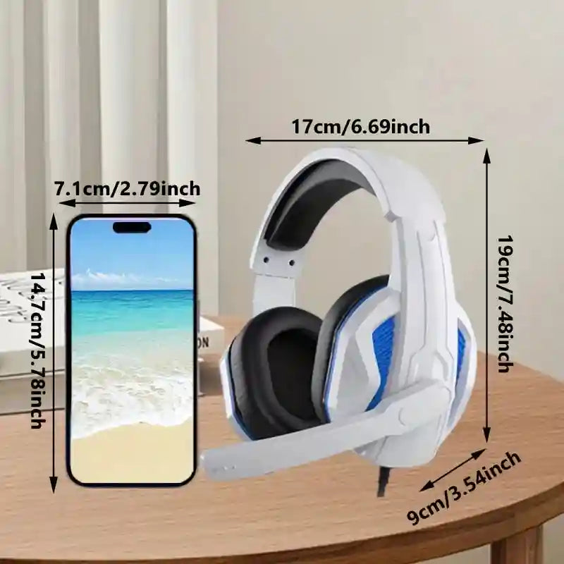 Wired Over-Ear Headphones with Adjustable Padded Fit | Tidesmit Tidesmit