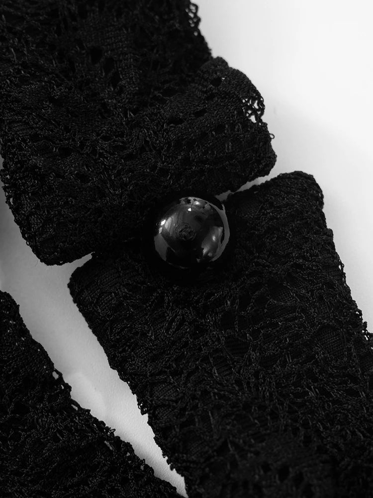 Weird Puss Mesh See Through Sexy Backless Maxi Dress Women Button Halter Sleeveless Midnight Trend Club Party Peach Hip Vestidos