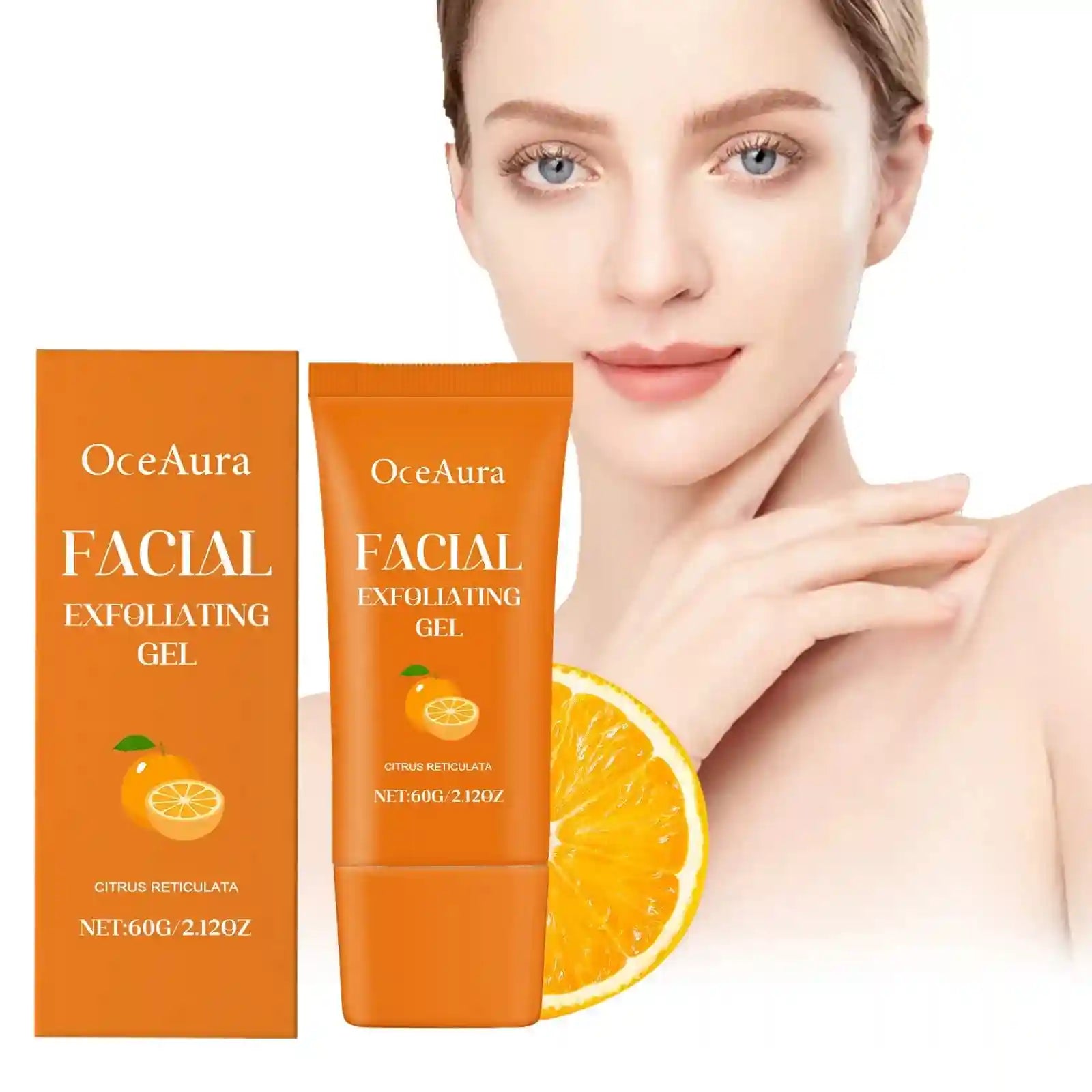 Orange Exfoliating Gel for Dark Spots and Smooth Skin - Tidesmit Scrubs Treatments Tidesmit