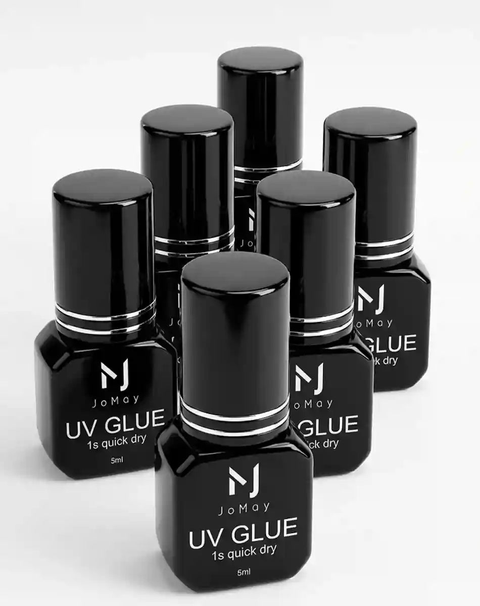 UV Eyelash Extension Glue 5ml - 0.1s Fast Dry Strong Hold Eye Massage Instrument Tidesmit