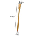 Bamboo Back Scratcher for Deep Tissue Relief - Ergonomic Long Handle Body Shaping Massage Equipment bamboo Tidesmit