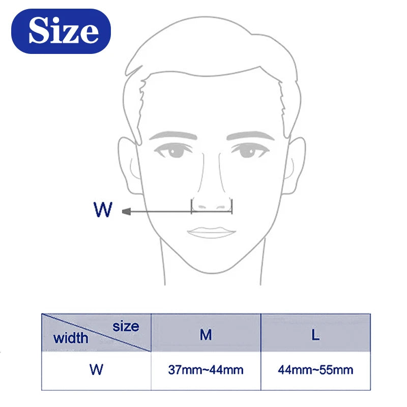 Resoxy CPAP Nasal Mask, Universal Nasal Mask,With Medical Headgear Silicone,For Auto CPAP Machine, Sleep Apnea,Helps Anti Snorin