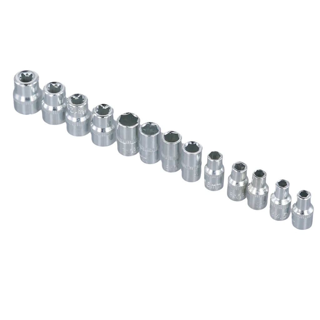 Podofo 46pcs Car Repair Tool Kit NEW Car Repair Tool Kit Socket Set Car Repair Tool Ratchet Torque Screwdriver For Bicycle