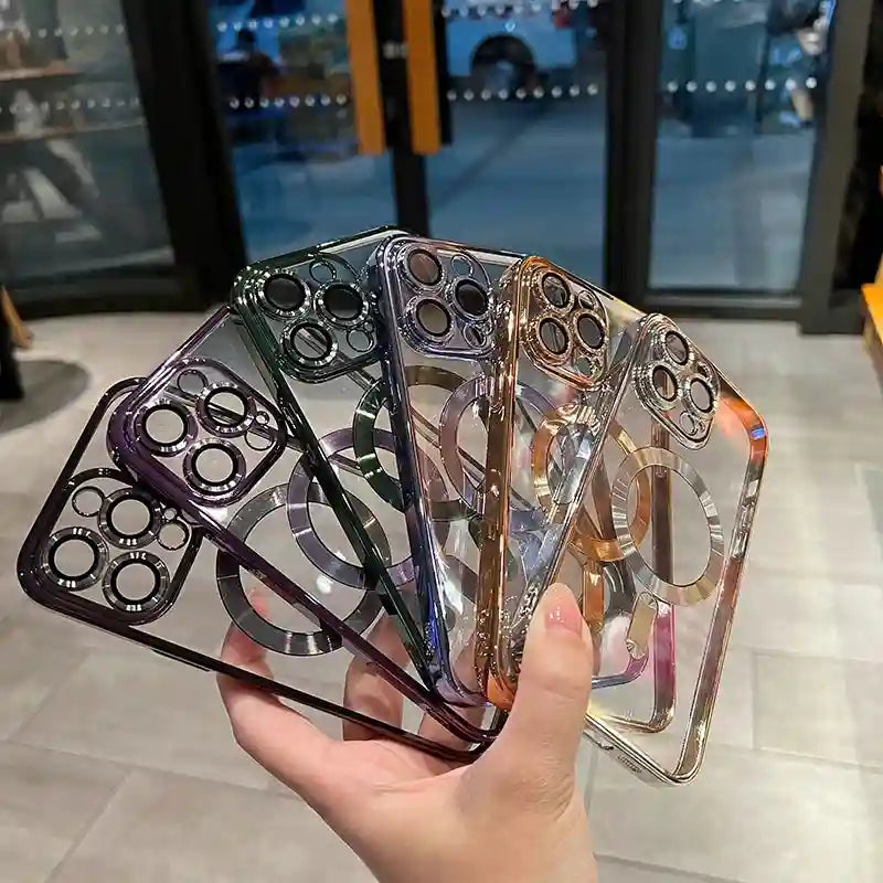MagSafe Wireless Charging Phone Case - Slim Shock-Absorbing Cover for iPhone Tidesmit