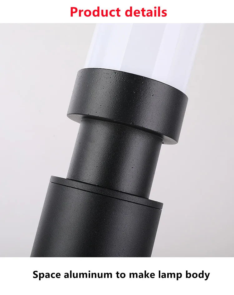 LED Lawn Light 110V 220V Waterproof IP65 Outdoor Simple Modern Street Lamp For Garden Path Landscape Park Courtyard Lighting