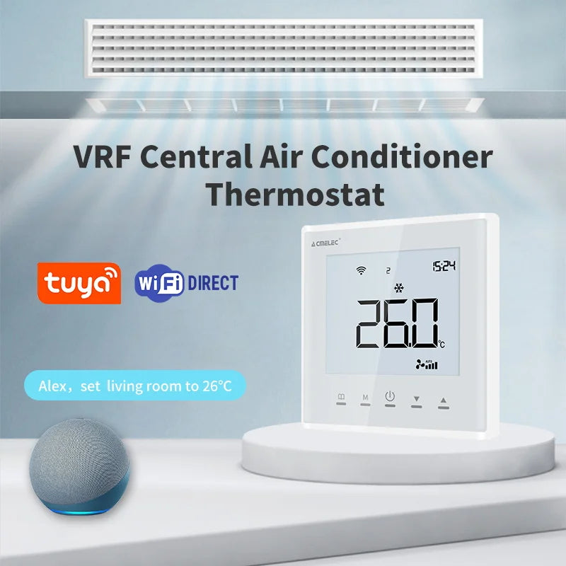 Tuya wifi VRF Air Conditioner Smart Thermostat  Google Home Alexa DuerOS