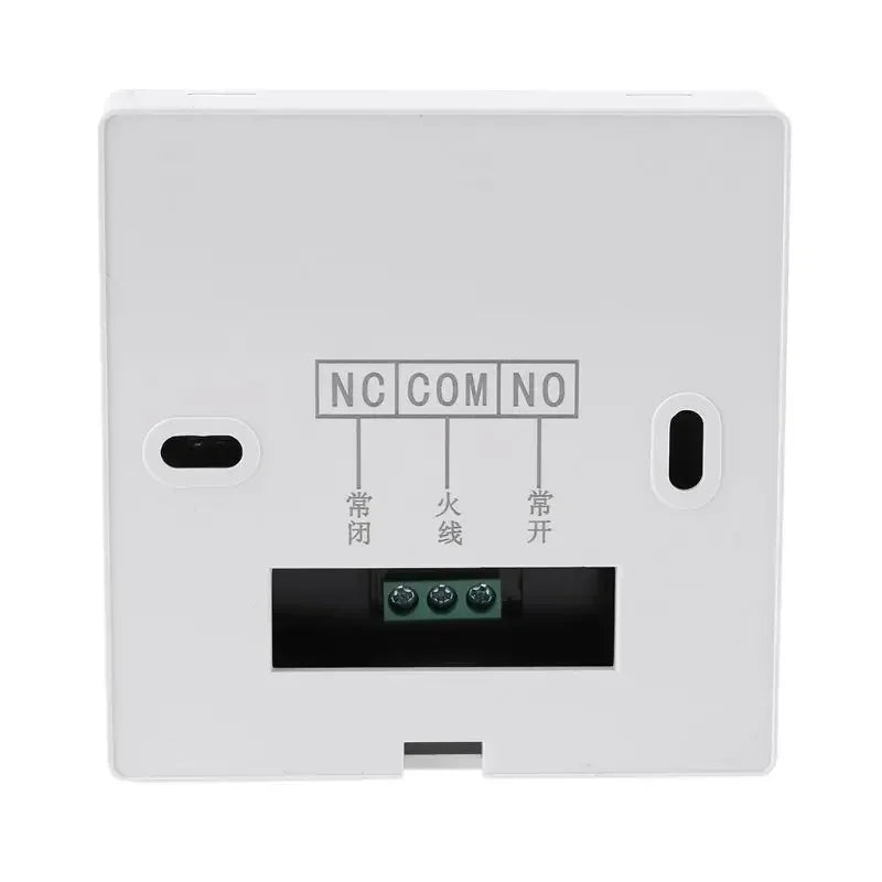 Wall-Mounted Boiler Thermostat, Wired Boiler Controller, Battery-Powered Intelligent Thermostat, Water Floor Heating Controller