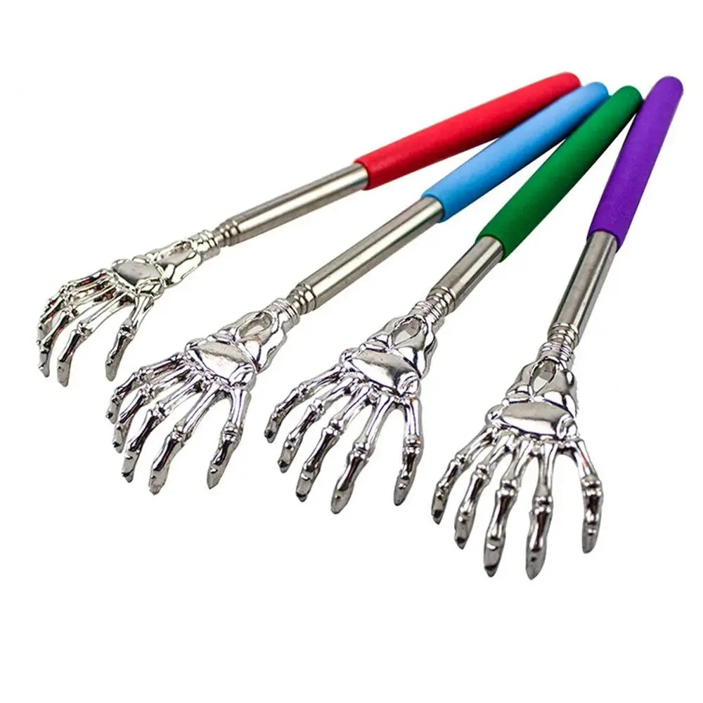 Telescopic Back Scratcher Stainless Steel - Durable Manual Massager Body Shaping Massage Equipment Tidesmit