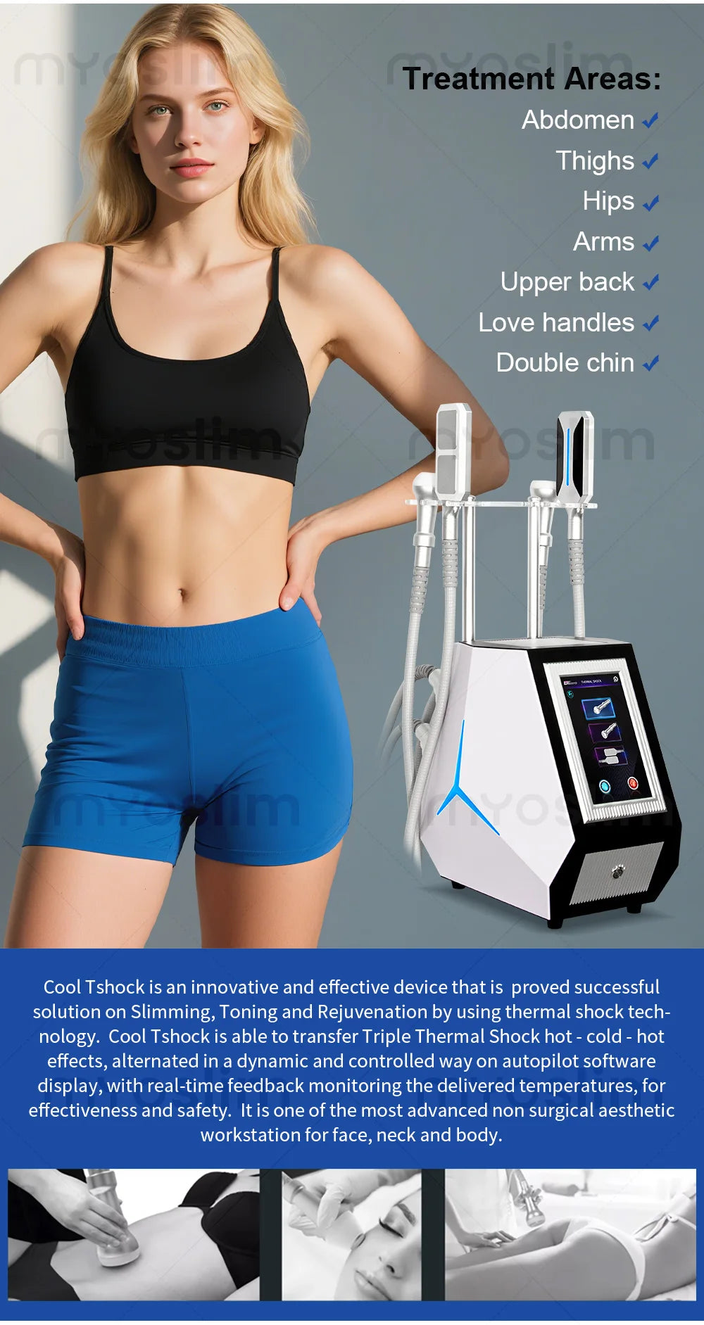 Electric Back Massager - T-Shock Deep Tissue Heat Therapy Device Back Massage Instrument Tidesmit