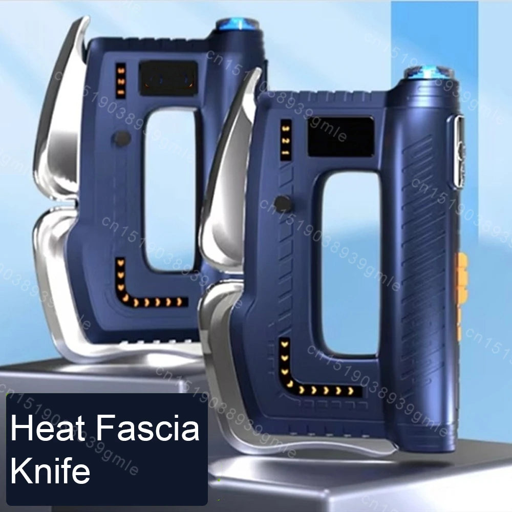 Fascia Massage Gun with Electric Heating - Professional Muscle Recovery Fascia Gun Tidesmit