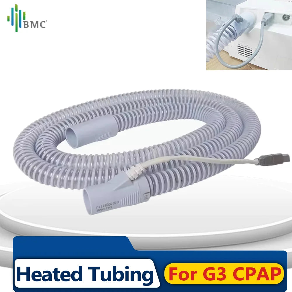 BMC G3 Series Heated Tubing For G3 CPAP BiPAP Machine Heated Air Range 20℃-37℃ CPAP Accessories Reduce Condensation Buildup