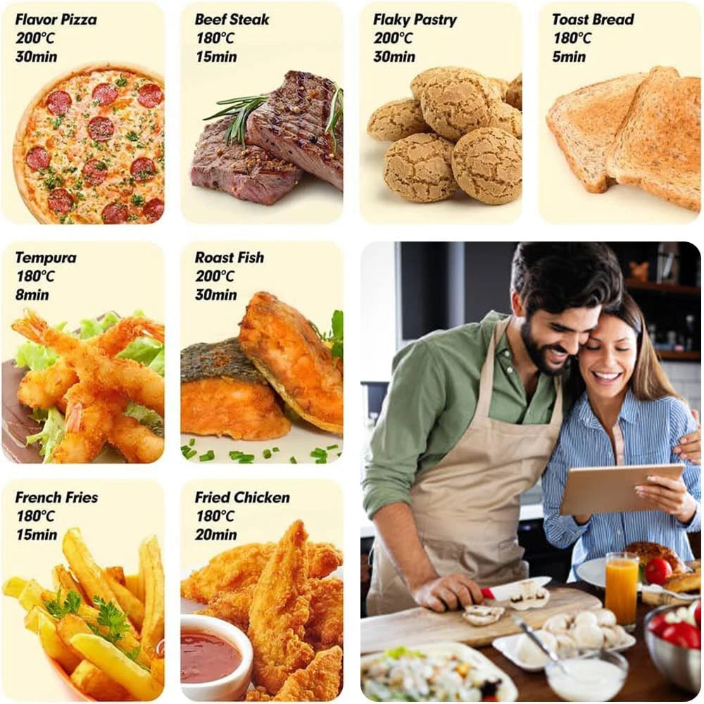 Air Fryer Paper Liners for Ninja Crispi FN101GY/FN101SG/FN101ST Non-Stick Square Glass Parchment Paper Airfryer Accessories ﻿