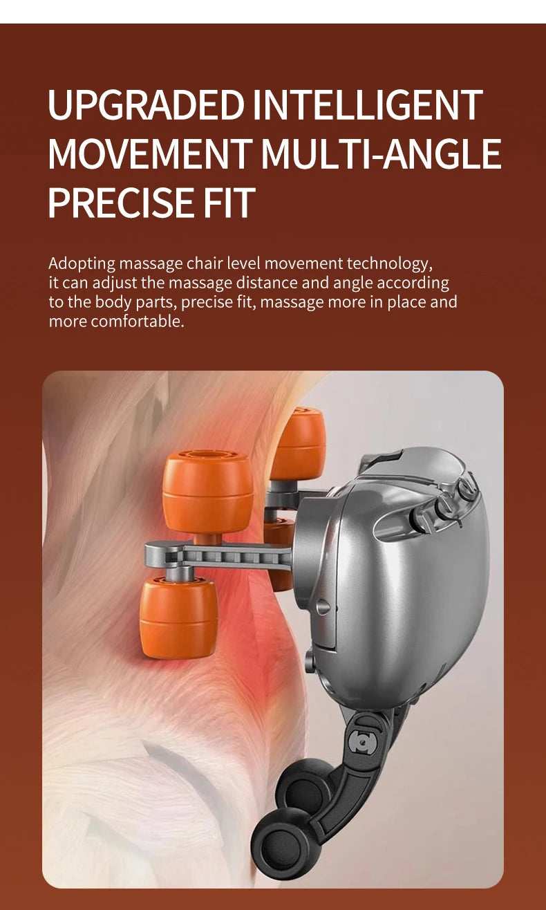 Electric Massager with Heat Therapy for Targeted Deep Tissue Muscle Relief Massage Cushion Tidesmit