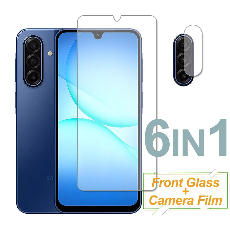 For Samsung Galaxy A17 Glass Samsung A17 Screen Protector Tempered Glass Protective Phone Rear Camera Lens Film For Samsung A17 AE Tidesmit