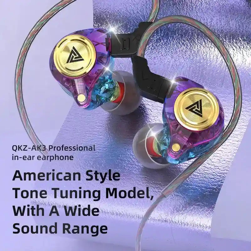 Wired Earbuds with Microphone - Noise Cancelling Bass Headset Tidesmit