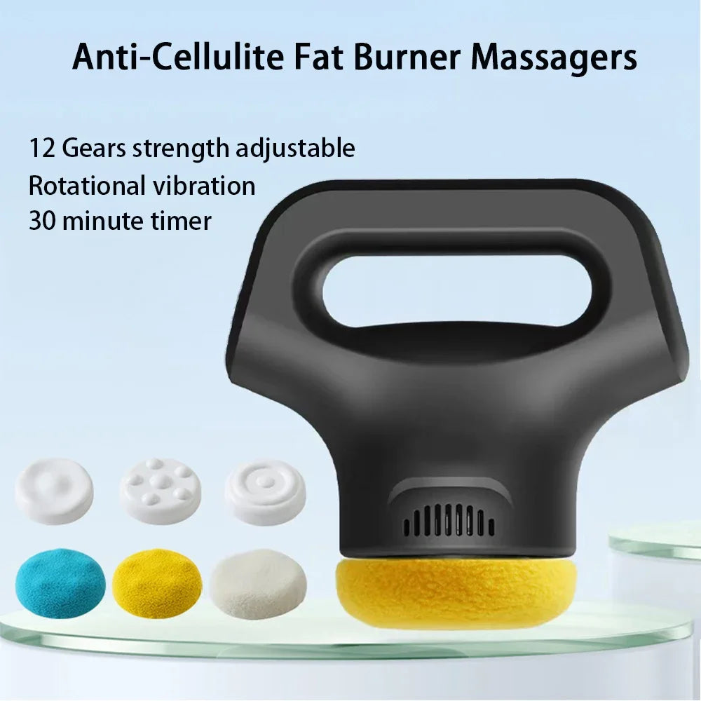 Anti-Cellulite Massager for Body Sculpting | Tidesmit Firming Tool Body Shaping Massage Equipment Black Tidesmit