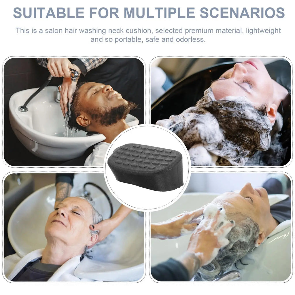 Shampoo Bowl Neck Pillow - Ergonomic Soft PVC Support for Salon Use Massage Chairs Tidesmit