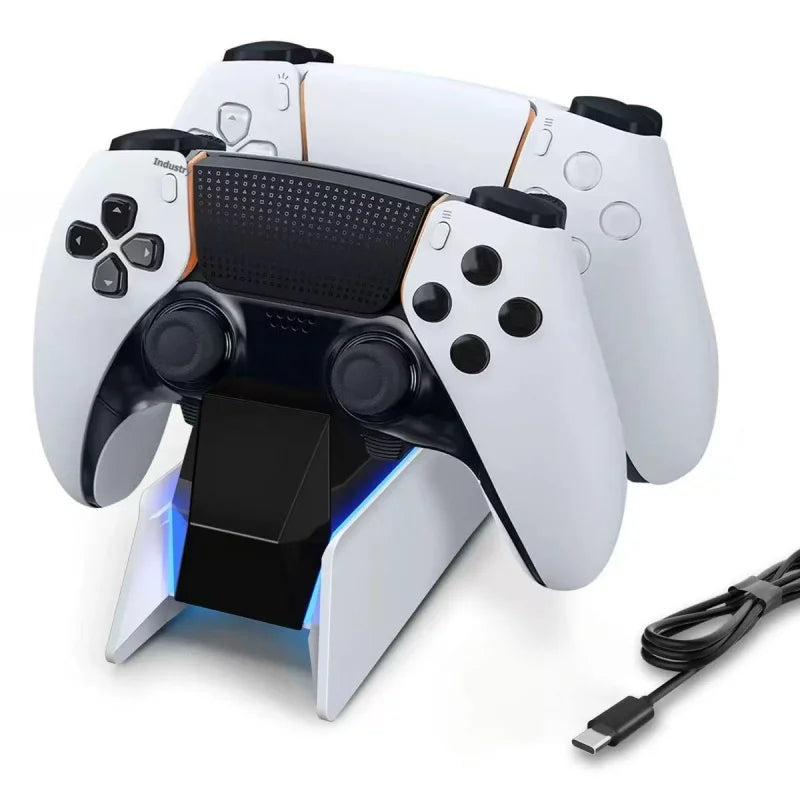 PS5 DualSense Charging Station: Fast Dual Dock for Sony Controllers Tidesmit