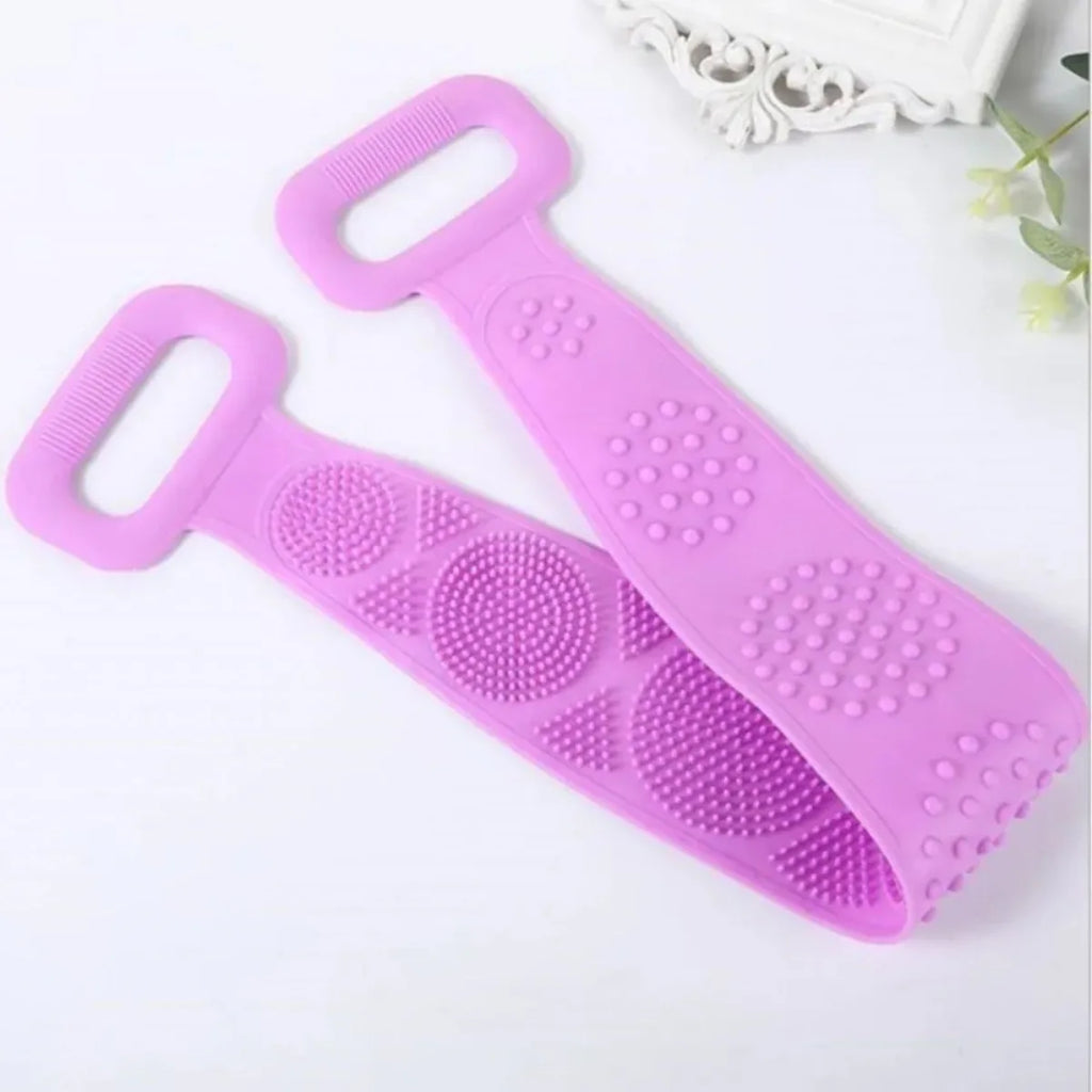 Silicone Body Scrubber - Hygienic Exfoliating Shower Bath Brush Scrubs Treatments Tidesmit