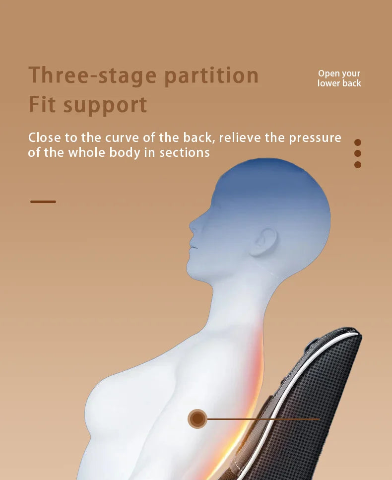 Electric Neck Massager with Heat Therapy & Deep Tissue Shiatsu - Tidesmit Massage Chairs Tidesmit