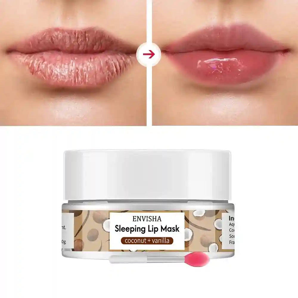 Lip Sleeping Mask Moisturizing Balm - Nourishing Overnight Treatment Lip Care Tidesmit