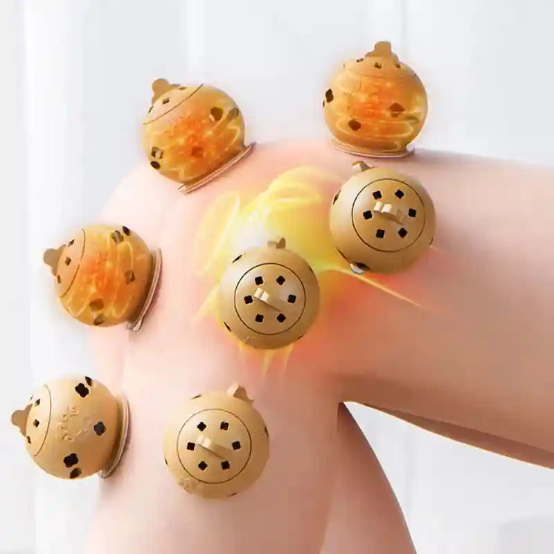 Portable Thermal Moxibustion Pot for Targeted Muscle Relief - Tidesmit Massage Roller Tidesmit