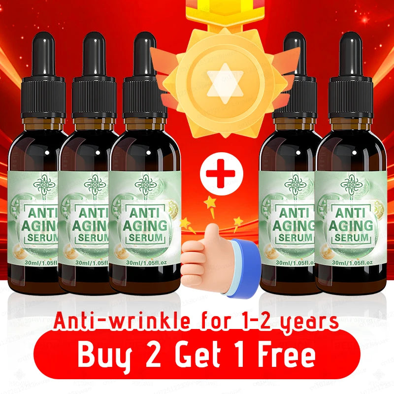 Tidesmit anti-aging serum for wrinkle removal, hydrating skin repair vitamins with natural active ingredients.